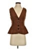 Zara Brown Vest Size S - photo 1