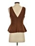 Zara Brown Vest Size S - photo 2