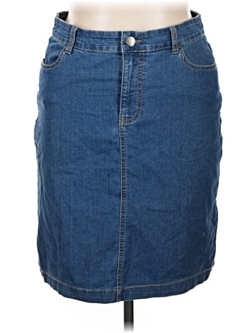 Kim Rogers Denim Skirt (view 1)