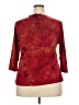 Studio 1940 Burgundy 3/4 Sleeve Top Size 18 - 20 - photo 2