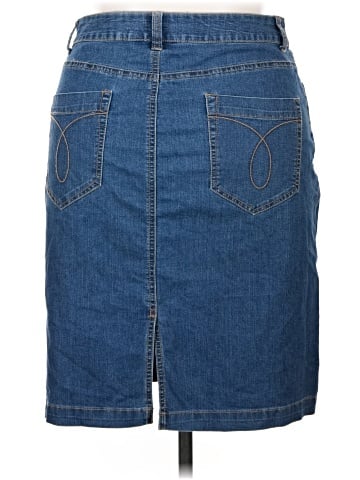 Kim Rogers Denim Skirt (view 2)