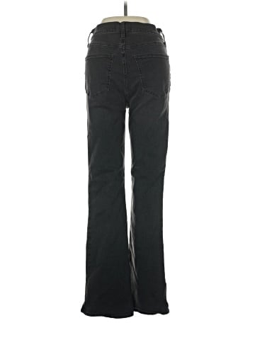 Madewell Tall Kick Out Crop Jeans in Beckley Wash (view 2)