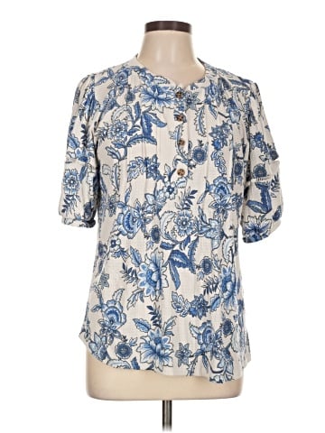 Fred David Short Sleeve Blouse (view 1)