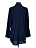Chico's 100% Polyester Blue Long Sleeve Blouse Size Sm (0) - photo 2