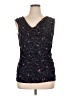Halogen 100% Nylon Black Sleeveless T-Shirt Size XL - photo 1