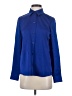 Vince Camuto 100% Polyester Color Block Blue Long Sleeve Blouse Size XS - photo 1