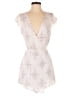TOBI 100% Rayon Hearts Ivory Romper Size L - photo 1