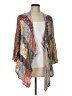 Assorted Brands 100% Viscose Gray Cardigan Size L - photo 1
