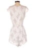 TOBI 100% Rayon Hearts Ivory Romper Size L - photo 2