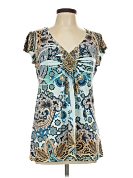 Live And Let Live Short Sleeve Blouse