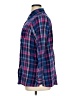 Avenue 100% Cotton Plaid Blue Long Sleeve Button-Down Shirt Size 14 - 16 Plus - photo 5