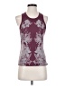 Chaser 100% Cotton Burgundy Tank Top Size XS - photo 1