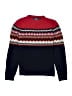Vineyard Vines Chevron-herringbone Red Wool Pullover Sweater Size X-Large (18) - photo 1