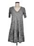 BCBGeneration Gray Casual Dress Size M - photo 1