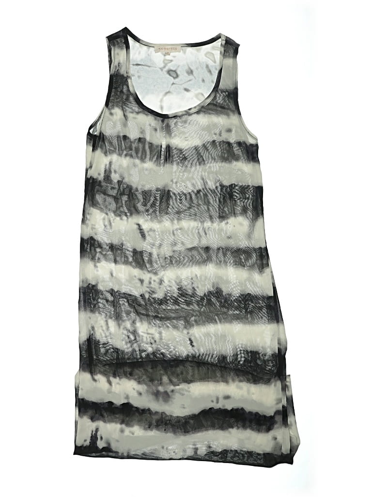 Pre-owned Assorted Brands Swimsuit Cover Up In Gray