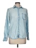 J.Crew 100% Cotton Blue Long Sleeve Button-Down Shirt Size 8 - photo 1