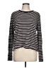 Gap Stripes Black Long Sleeve T-Shirt Size L (tall) - photo 1