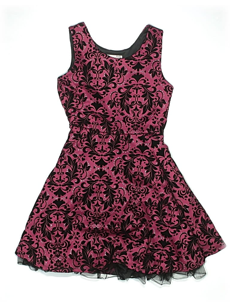Pre-owned Knit Works Kids' Dress In Pink