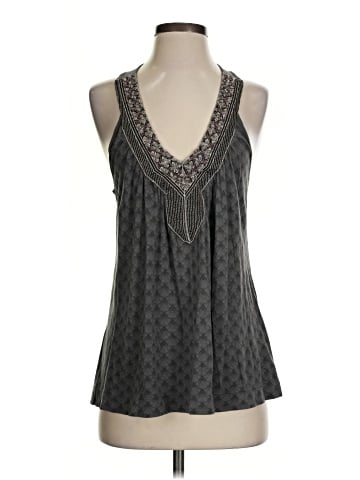 Language Sleeveless Blouse (view 1)