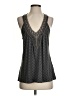 Language Gray Sleeveless Blouse Size S - photo 1