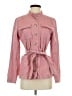 Ann Taylor LOFT 100% Cotton Pink Jacket Size S - photo 1
