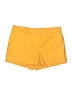 Ann Taylor LOFT Solid Yellow Shorts Size 10 (petite) - photo 1