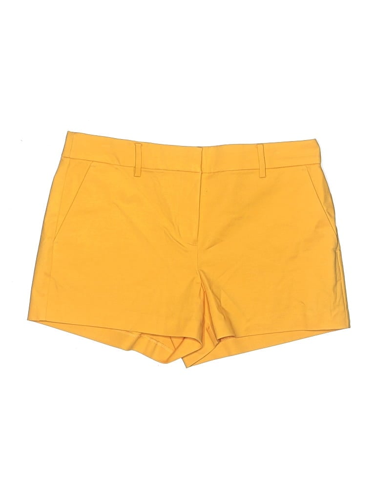 Pre-owned Ann Taylor Loft Shorts In Yellow