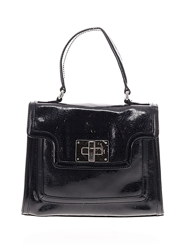 Pre-owned Simply Vera Vera Wang Satchel In Black