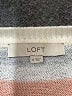 Ann Taylor LOFT Stripes White Pullover Sweater Size M - photo 8
