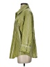 Chico's Stripes Green 3/4 Sleeve Button-Down Shirt Size S - photo 5