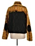 Thread & Supply 100% Polyester Animal Print Gold Faux Fur Jacket Size L - photo 2