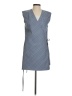 W by Worth Blue Vest Size 2 - photo 1