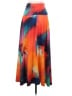 Curations Tie-dye Orange Casual Skirt Size XS - photo 2
