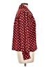 Unbranded Polka Dots Burgundy Long Sleeve Blouse Size L (estimated) - photo 4