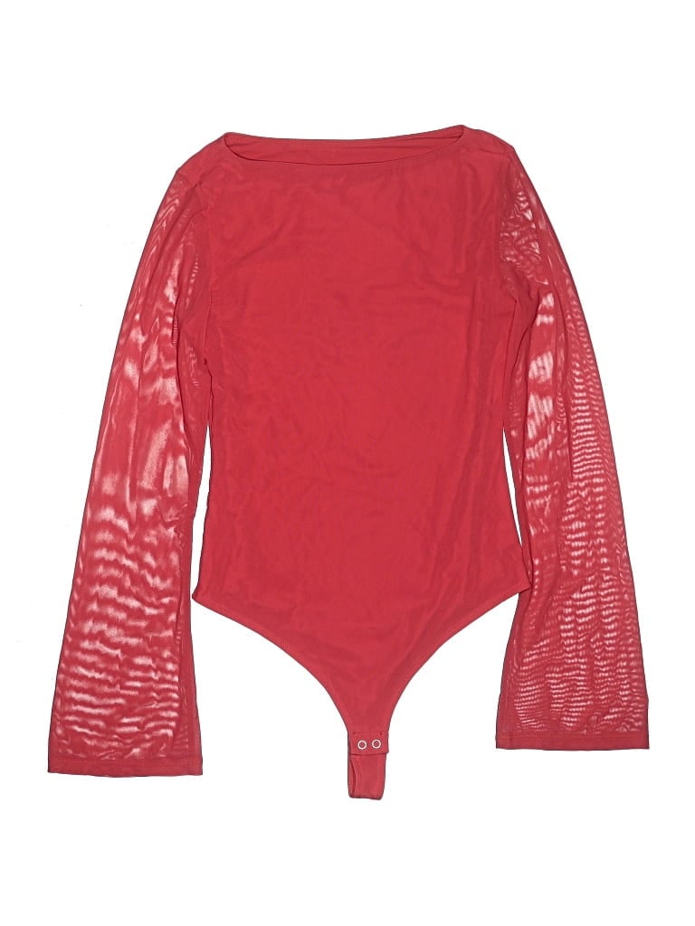 Pre-owned Reoria Rash Guard In Red