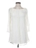 Dee Elly 100% Rayon Ivory 3/4 Sleeve Blouse Size S - photo 1