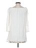 Dee Elly 100% Rayon Ivory 3/4 Sleeve Blouse Size S - photo 2