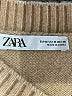 Zara Tan Sweater Vest Size M - photo 7