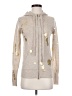 Brodie 100% Cashmere Silver Zip Up Hoodie Size S - photo 1