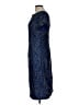 JS Collections Paisley Blue Cocktail Dress Size 10 - photo 5