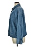 Chico's Blue Long Sleeve Button-Down Shirt Size XL (3.5) - photo 5