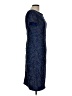 JS Collections Paisley Blue Cocktail Dress Size 10 - photo 4