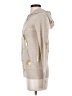 Brodie 100% Cashmere Silver Zip Up Hoodie Size S - photo 5
