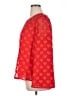 Cato 100% Polyester Hearts Red Long Sleeve Top Size XL - photo 5