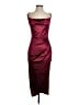 Windsor Burgundy Cocktail Dress Size S - photo 1