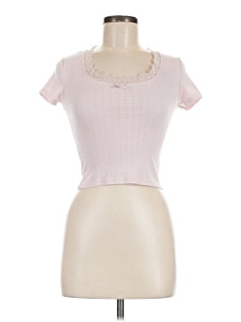 Faded Rose Short Sleeve Turtleneck (view 1)