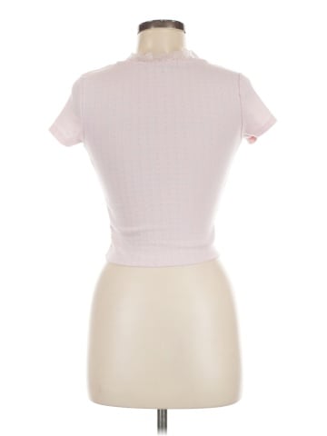 Faded Rose Short Sleeve Turtleneck (view 2)