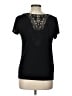 Unbranded Black Short Sleeve Top Size L - photo 2