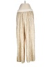 Elevenses 100% Polyester Metallic Gold Casual Pants Size S - photo 1