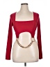 Fashion Nova Red Long Sleeve Top Size 1X - photo 1